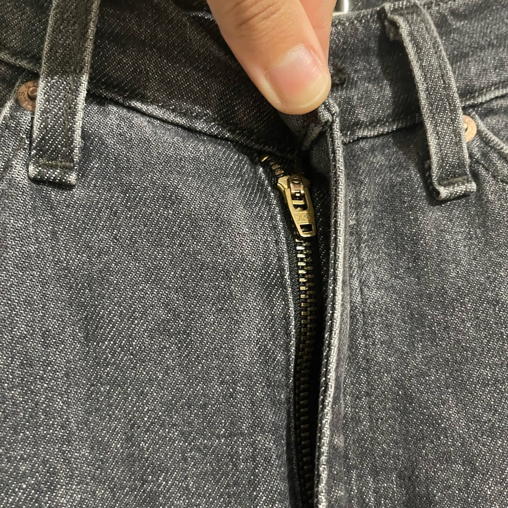 Levi's Wash Black Maxi Skirt - Picture 6 of 7
